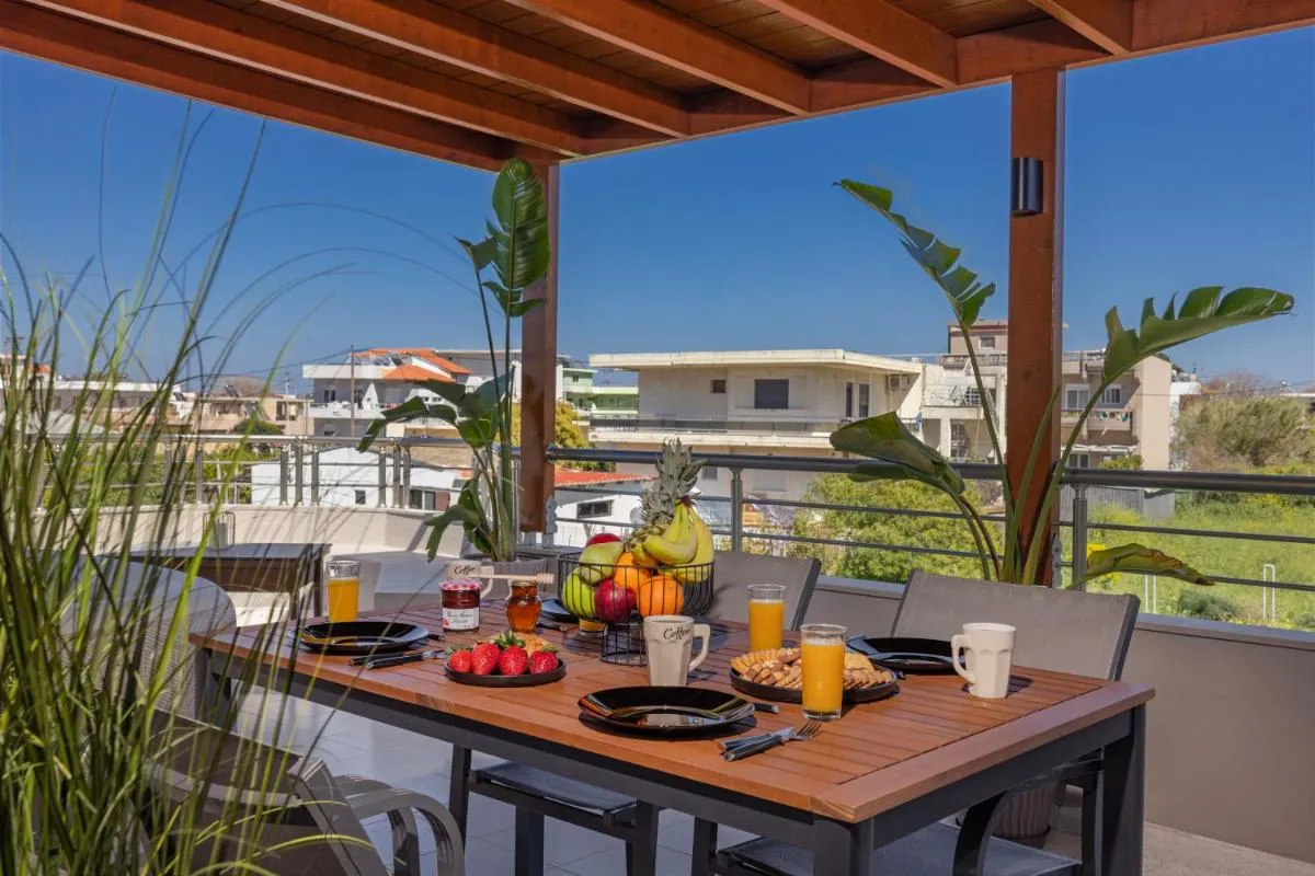 Image 4 of Coral Paradise Luxury Modern Family Villa with Jacuzzi, Pool View & Parking in Rhodes Island