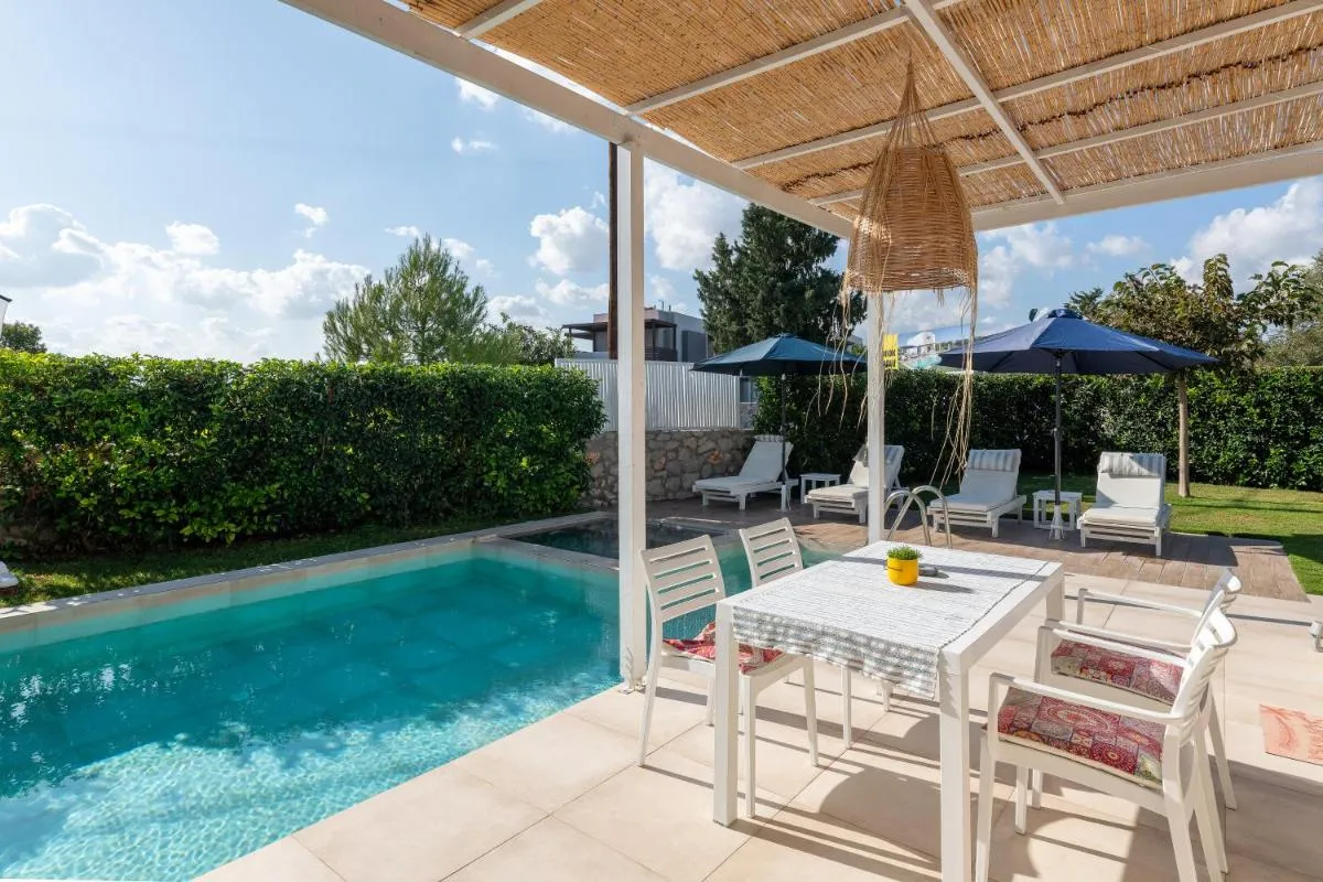 Image 2 of New Loft by Ossiano Pool Villas, Heating Pool,2 min drive to Haraki Beach & 10 to Lindos