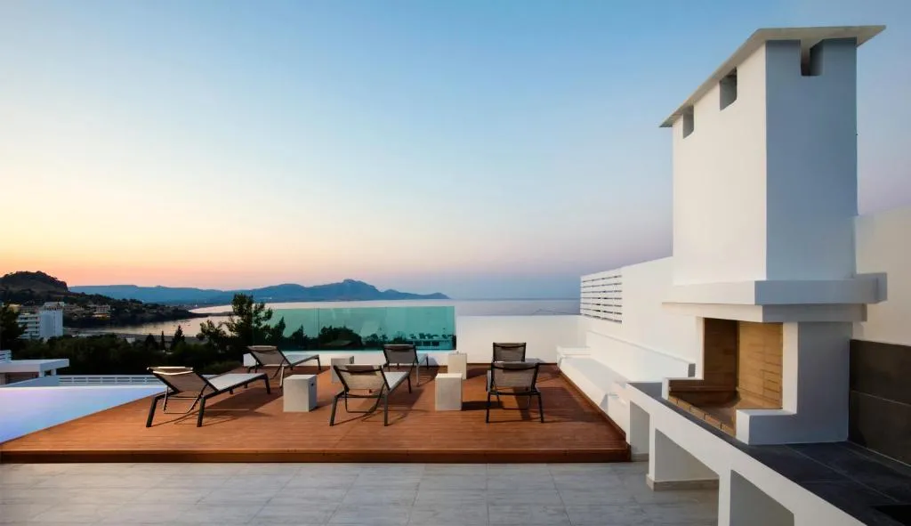 Image of Villa Estella with pool & jacuzzi in Lindos